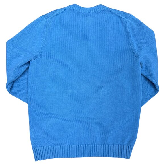 EUC Men's‎ L.L. BEAN Blue Cotton V Neck Pullover- Size XL-Tall - Picture 3 of 7